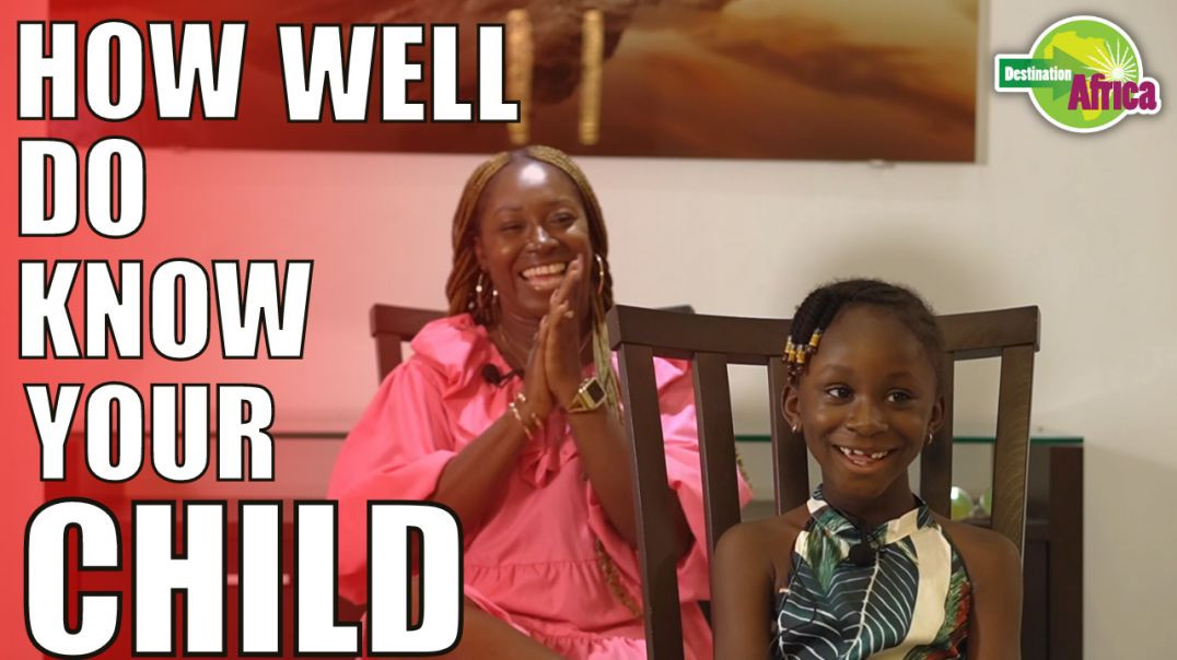 ⁣How well do you know your child - Auntie Jackie and Niece Afia