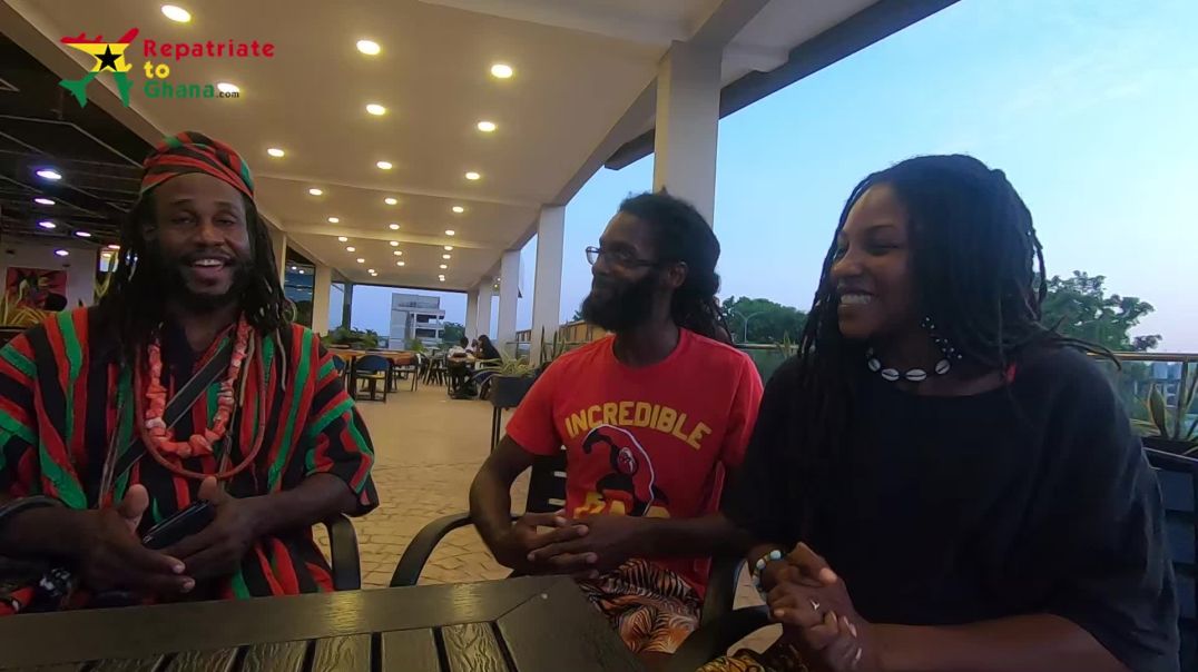Bradby Repatriate to Ghana Interview at Ɔyarifa Mall