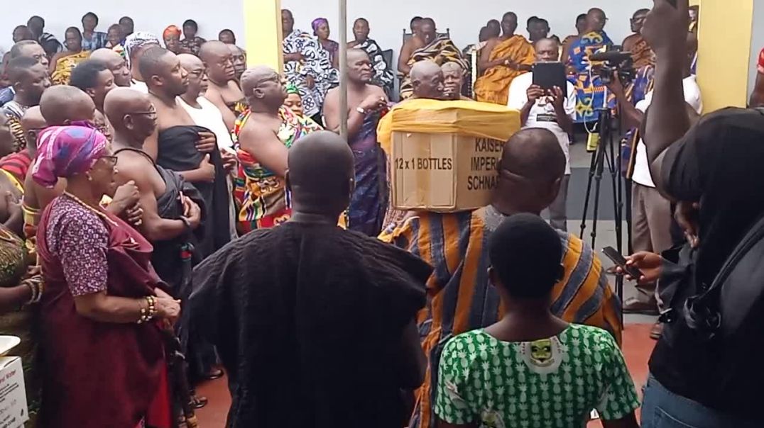 ⁣Swearing in of Nsawamhene and Akuapem Traditional Council Part 2