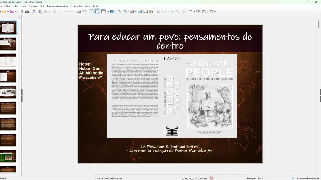 ⁣Para educar um povo - Baba Baruti Análise (Review)
