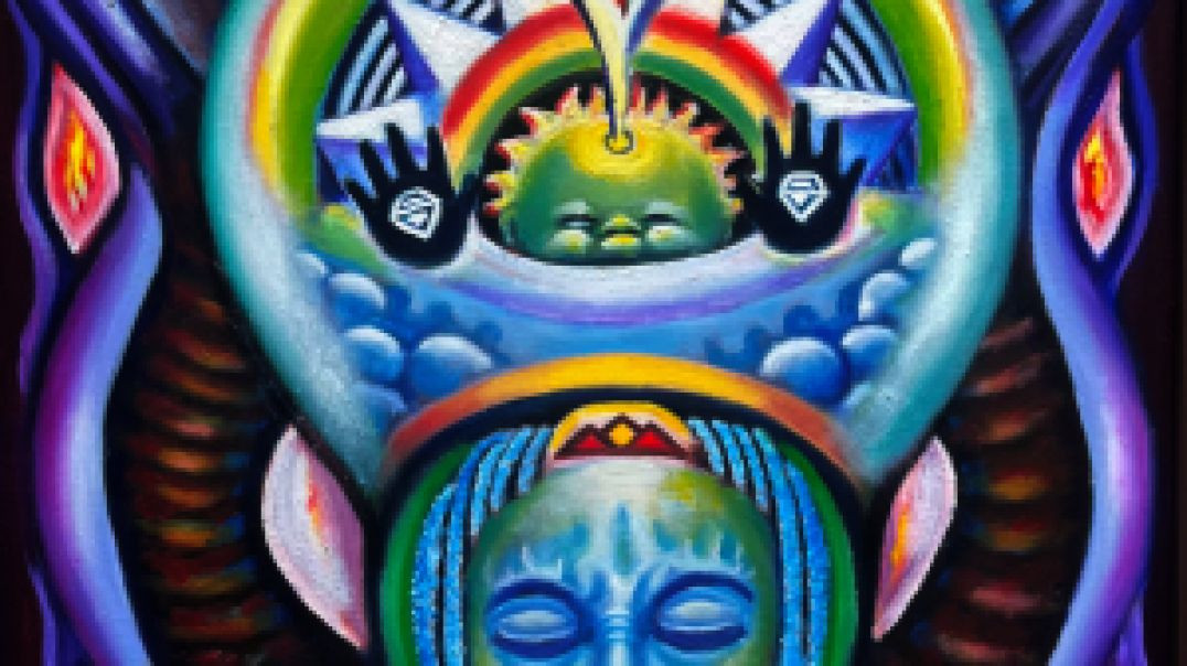 ⁣RESURRECTION a painting by Ras Jahaziel