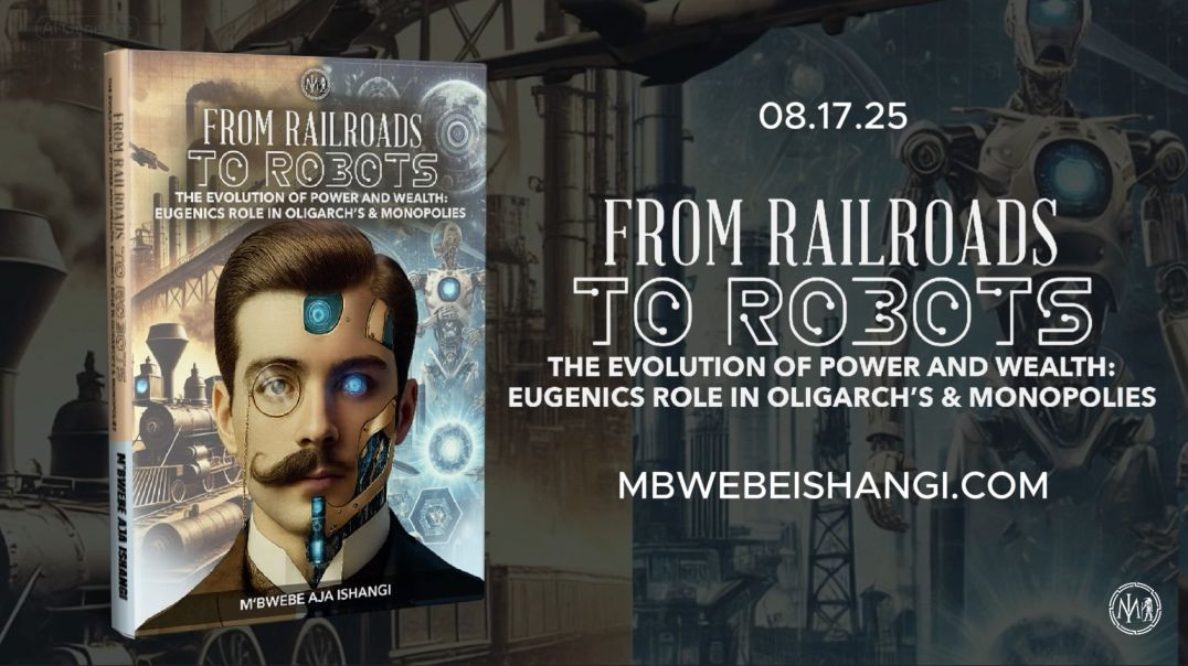 ⁣M'Bwebe Ishangi's New Book 'From Railroads to Robots' is Out!