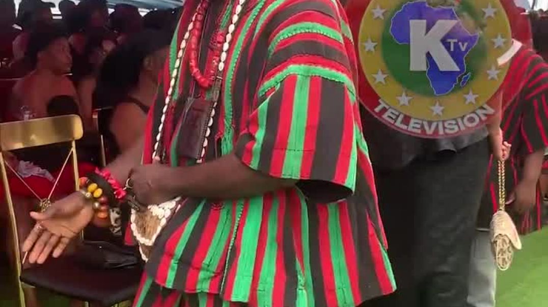 ⁣⁣Ɔbenfo (Professor) Ọbádélé Kambon - Founder of Abibitumi, Nana Akosua Sewaa Seɔyɔ I - Ejisu (Ad