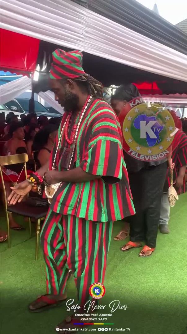 ⁣Ɔbenfo (Professor) Ọbádélé Kambon - Founder of Abibitumi, Nana Akosua Sewaa Seɔyɔ I - Ejisu (Ad