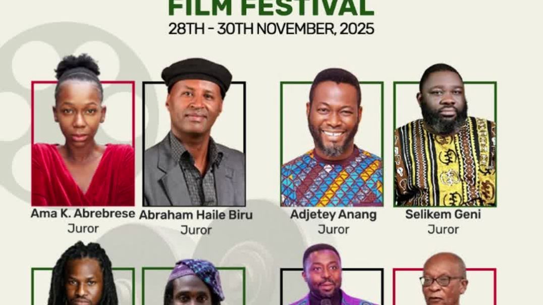 ⁣Black power film festival in Ghana
