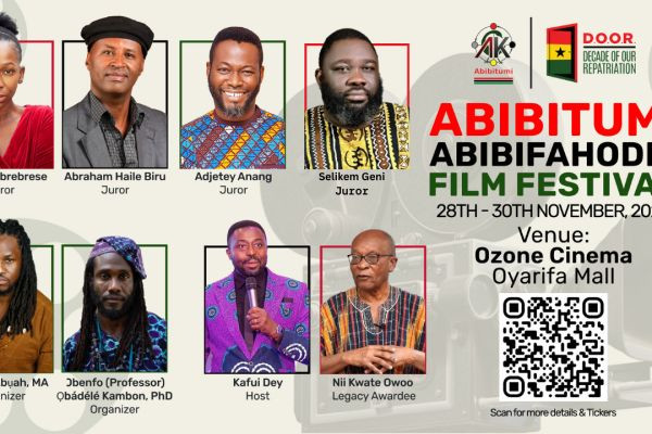 The inaugural Abibitumi Abibifahodie Film Festival launches this November