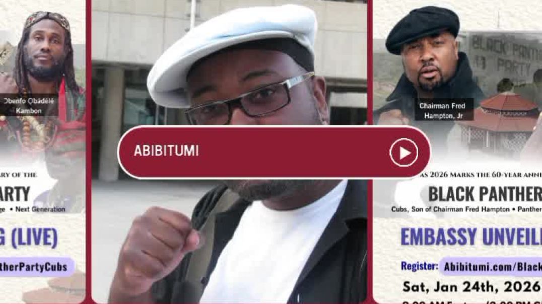 Black Panther Party Cubs Embassy Unveiling