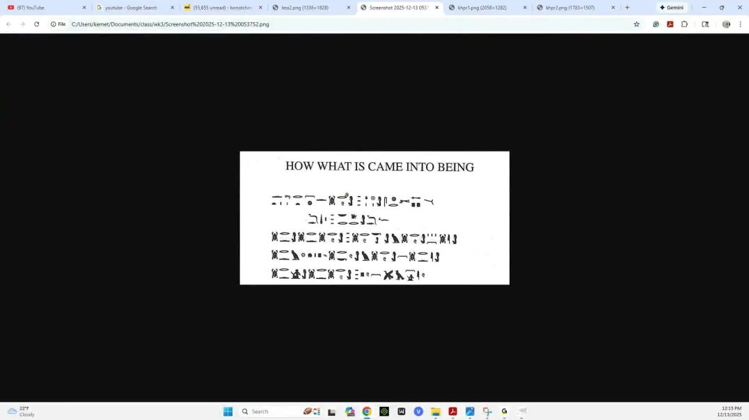 Seba Bonotchi - Ma'at and isfet cannot Coexist