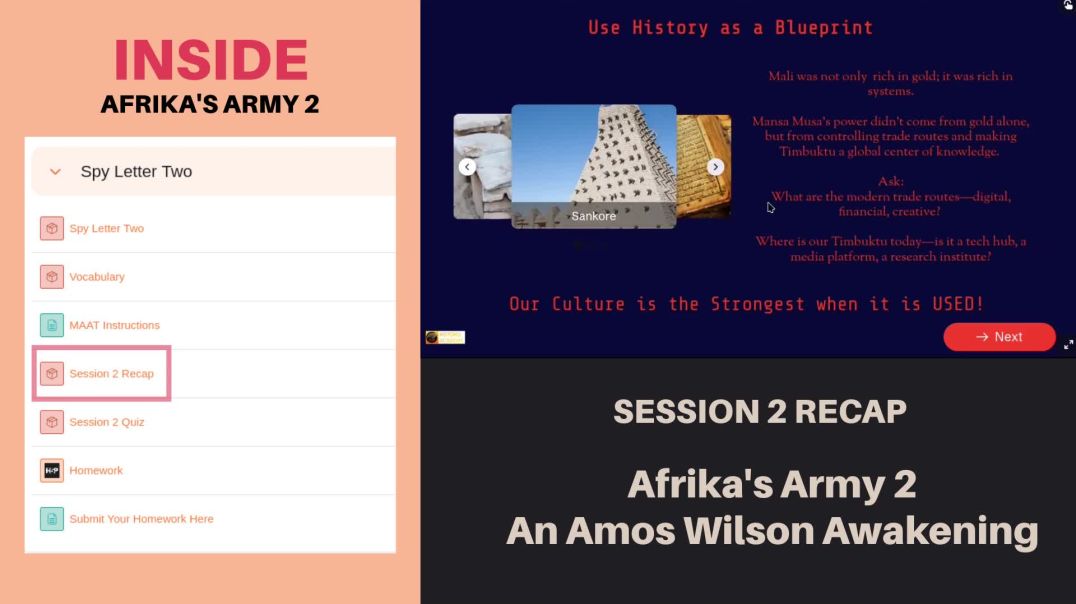 Inside Afrika's Army 2: An Amos Wilson Awakening