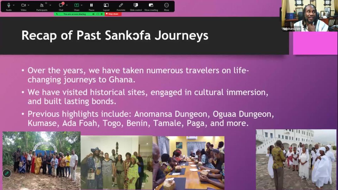 ⁣Sankofa Journey Interest Meeting March 29, 2026