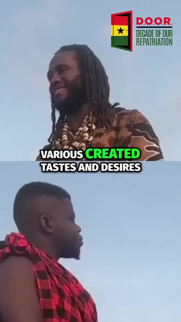 Wode Maya gets Ɔbenfo's explanation of Economic Warfare and Supporting Our Own  #shorts