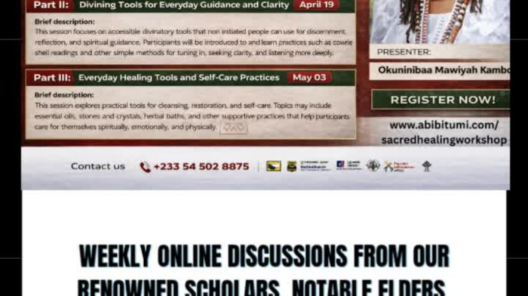 Abibitumi Exclusive Seminars April 2026 Promo