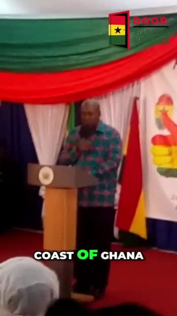 President Mahama: Ghana Has the Majority of the Dungeons: A Moral Responsibility #shorts