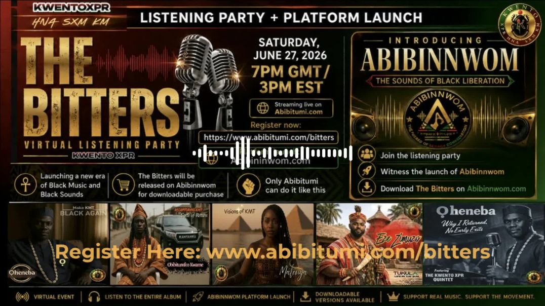 New Album Release and Black Music App Launch listening Party