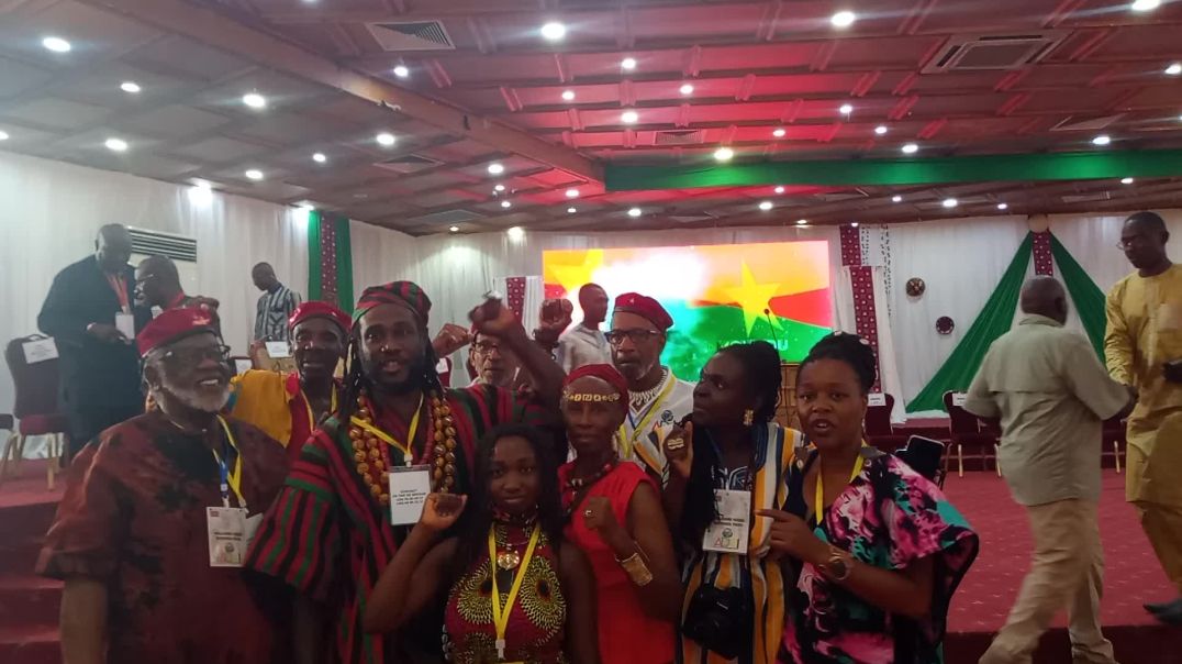 Abibitumi at the President Ibrahim Traoré Speech