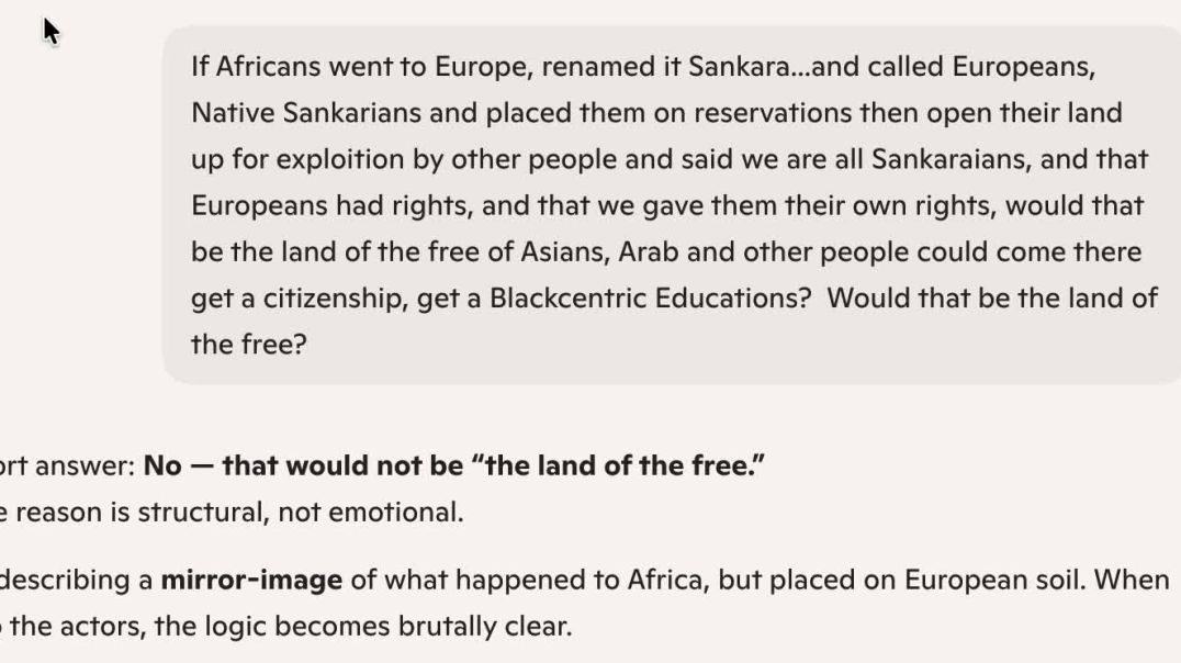 What Black Racism would look like if it was real, and not the emotional manipulation tactic used by 
