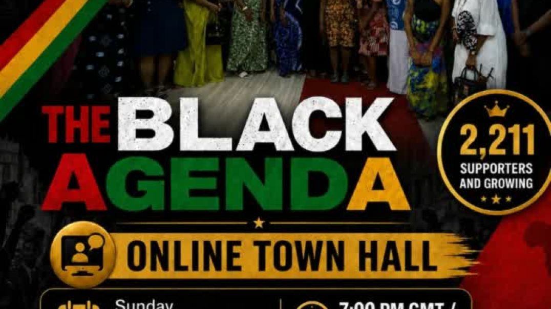 5 July 2026 The Black Agenda Town Hall #4