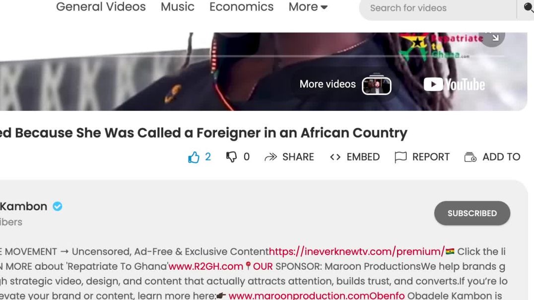 Uncle Tom Afrikans not Corrupt Leaders are the number 1 Problem in Afrika...The UNCLE TOM