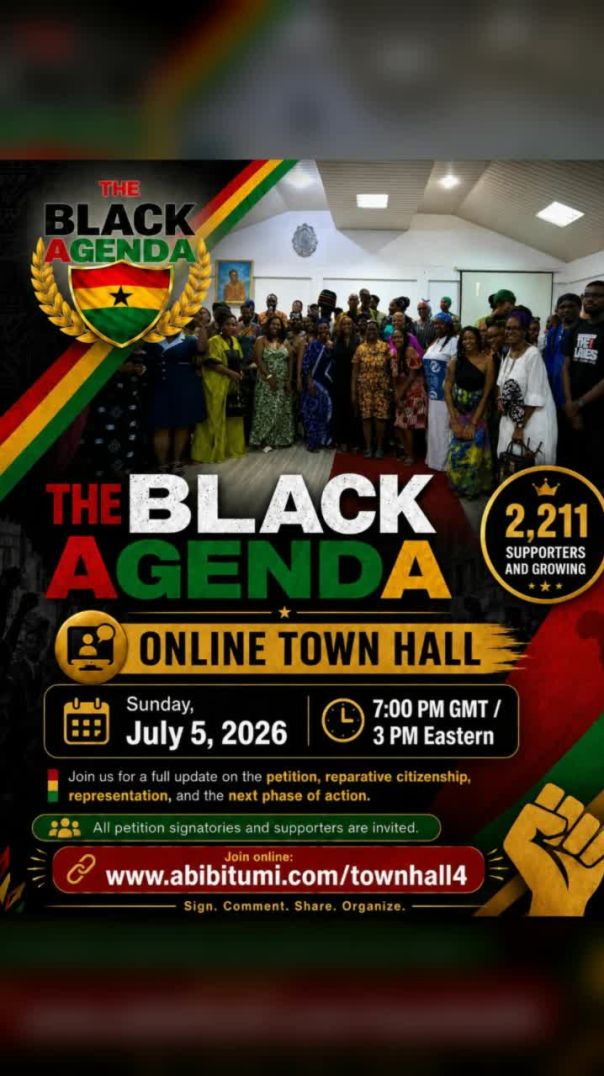 Join Us July 5 for The Black Agenda Online Town Hall #4
