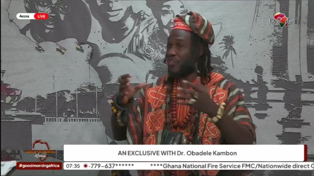 Open D.O.O.R. Dialogues Interview: Ɔbenfo Ọbádélé Kambon on Pan African TV | FULL