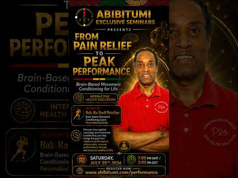 From Pain Relief to Peak Performance
