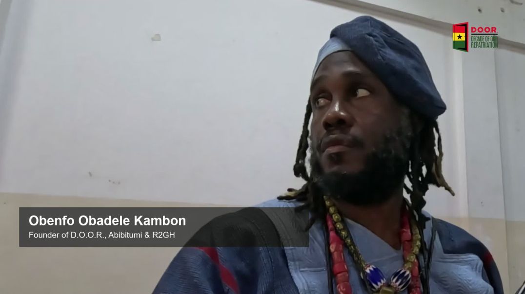 D.O.O.R. Q&A: Obenfo Obadele Kambon