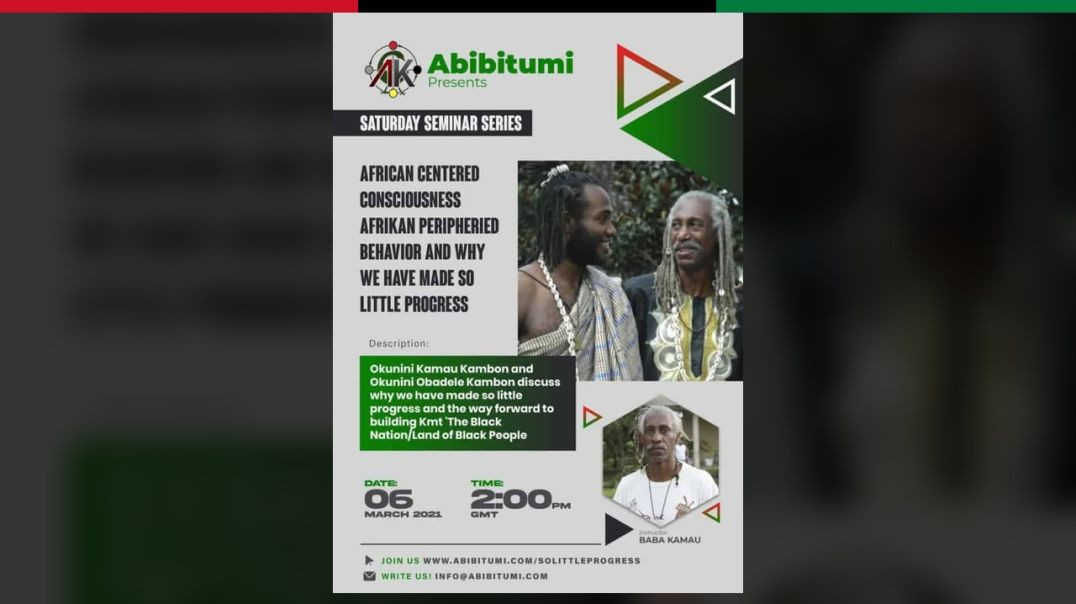 Preview: Afrikan-Peripheried Behavior | Ɔbenfo Kamau & Okunini Ọbádélé Kambon