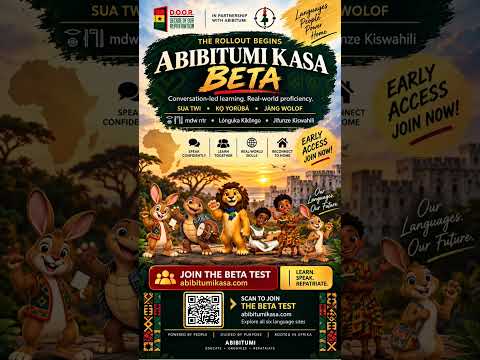 Join the Abibitumi Kasa Beta | Six Afrikan Languages