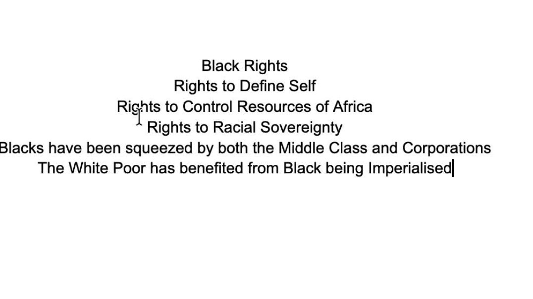 The Black Rights Movement will shape the new Era of Africa,  Caribbean and non Western Blacks