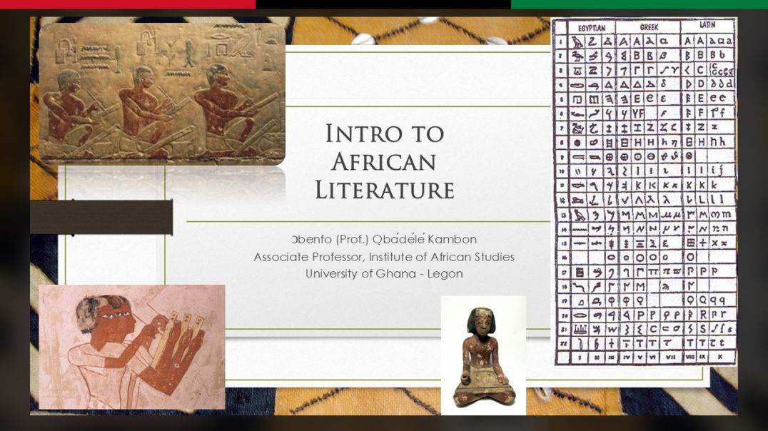 Featured Excerpt: Reclaiming the Black Origins of Writing, Identity & Literary Tradition