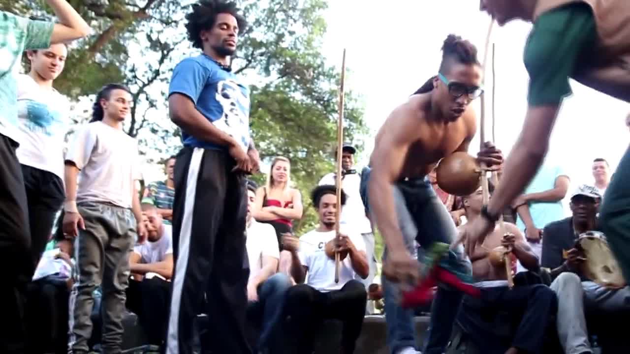 Capoeira na Praça da República 28 de Agosto 2016