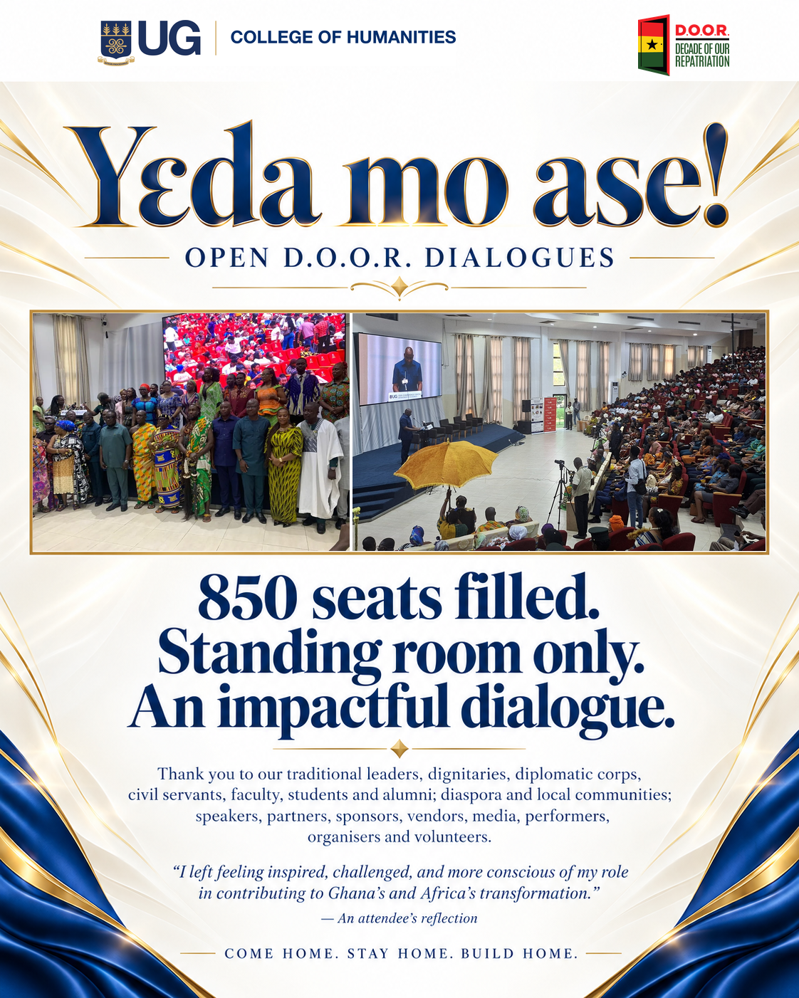 Yɛda mo ase! — Open D.O.O.R. Dialogues
