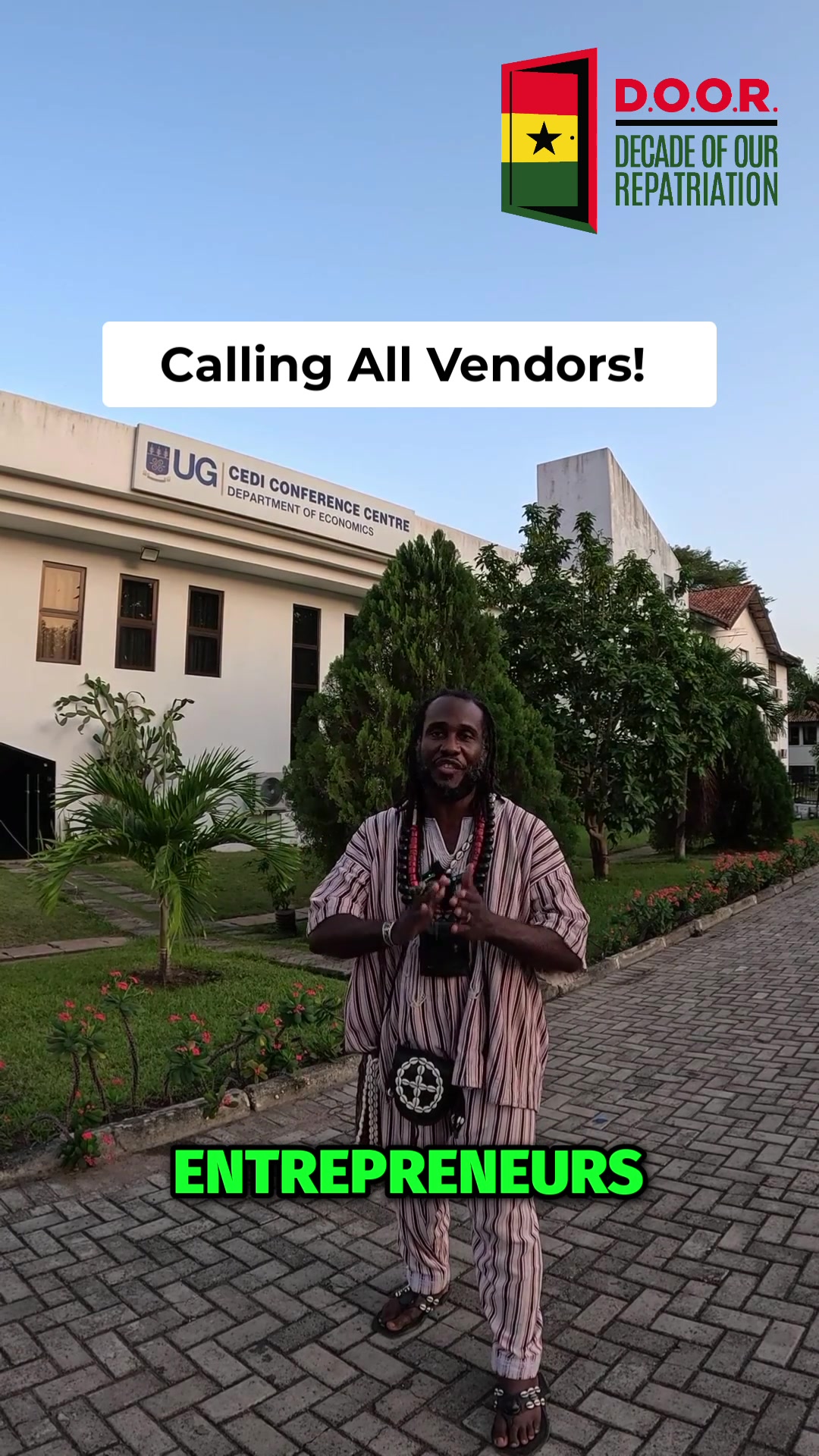Calling All Vendors! | Open D.O.O.R. Dialogues | 30 October 2026